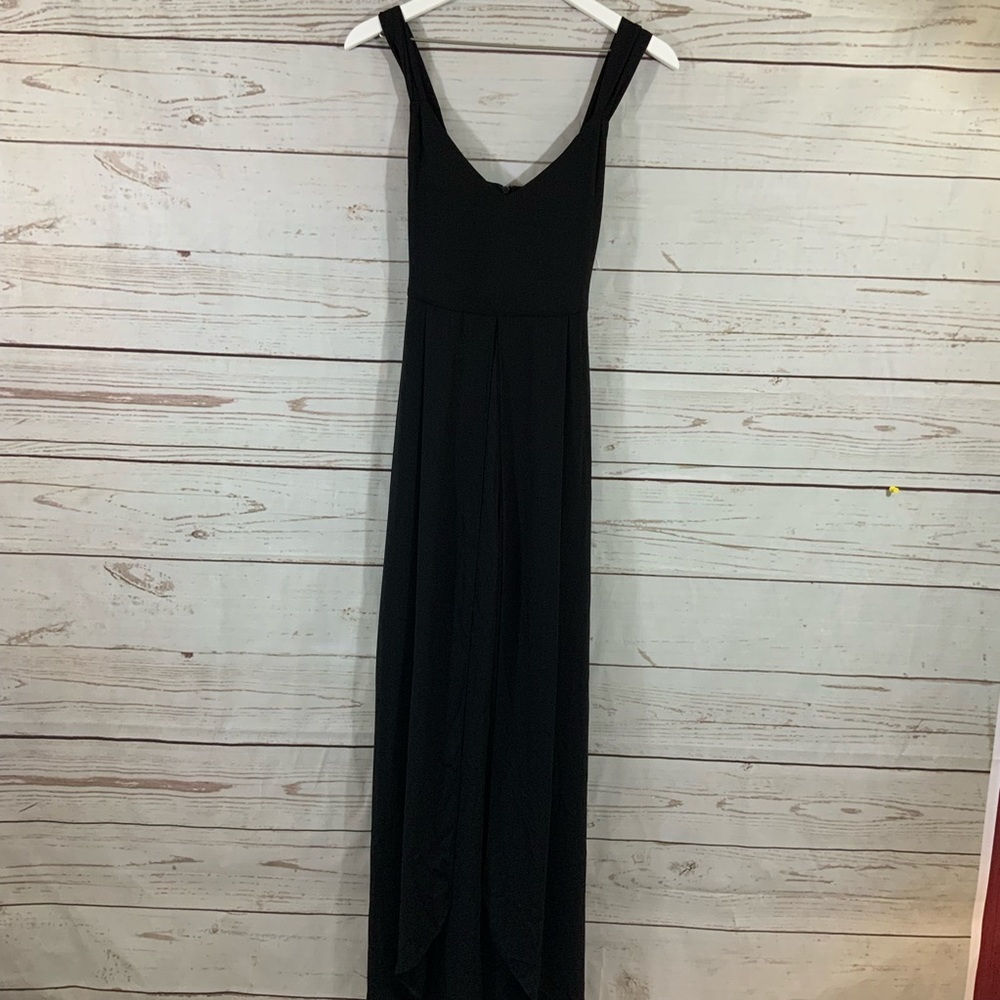 WHBM Long Black Romper
